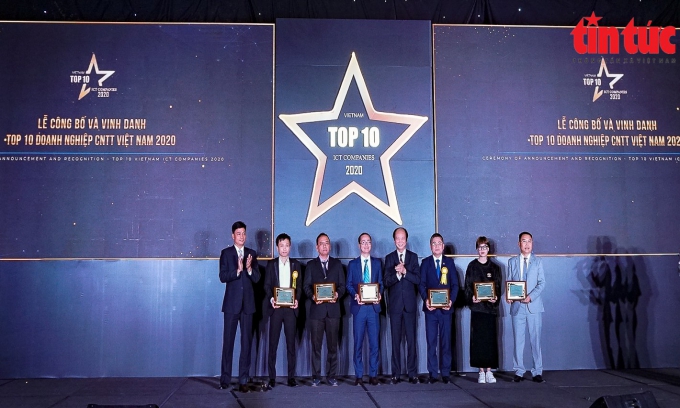 Vinh danh TOP 10 doanh nghiệp CNTT Việt Nam 2020